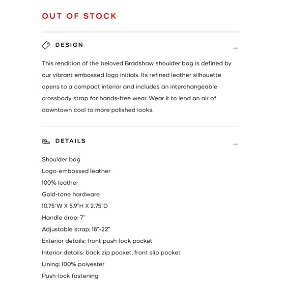 π€ β€οΈMICHAEL KORS β€οΈπ€ BRADSHAW SMALL LOGO EMBOSSED LEATHER SHOULDER - Picture 5 of 14